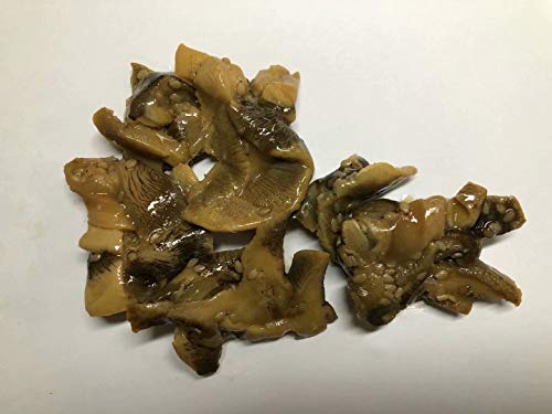 1 libra (454 gramos) de carbón asado concha rebanadas de aperitivo del mar de China