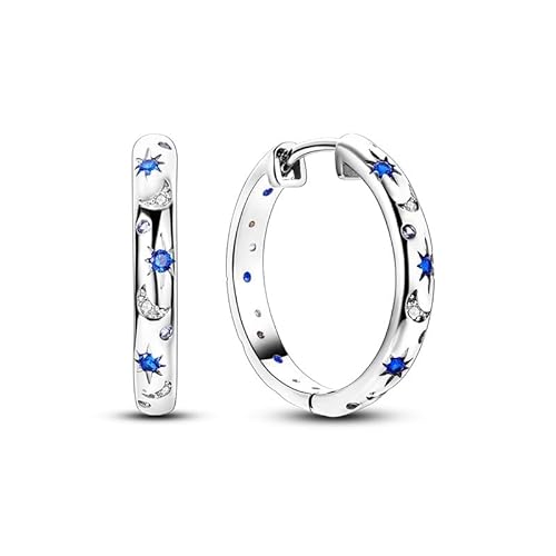 QIKAOLA S925 Pendientes de plata esterlina para las mujeres hipoalergénico Huggie Pendientes